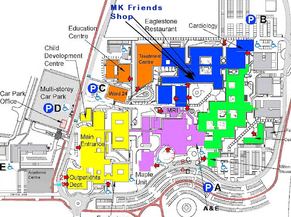 Northern General Hospital Map Of Departments Northern General Hospital Map Of Departments